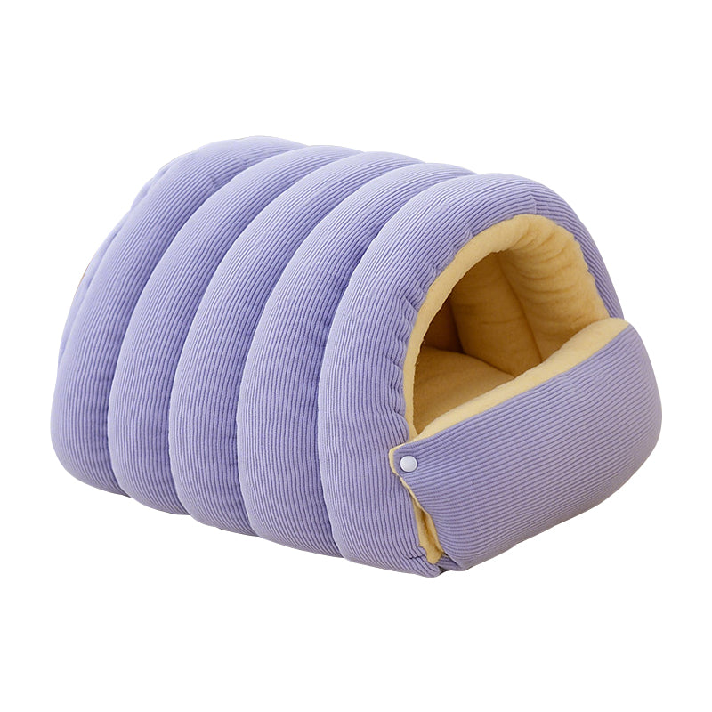 🔥Limited-time offer-Warmth Cozy Comfort Plush Pet Cave