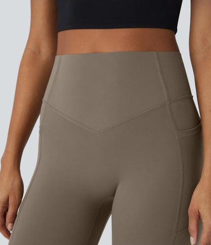 GlowLift Sculpted Leggings – Elegant Fit with Peach Effect