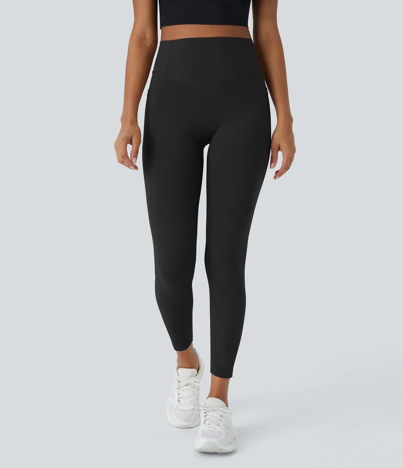 GlowLift Sculpted Leggings – Elegant Fit with Peach Effect